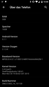 Das neue OxygenOS 2.1.3-X